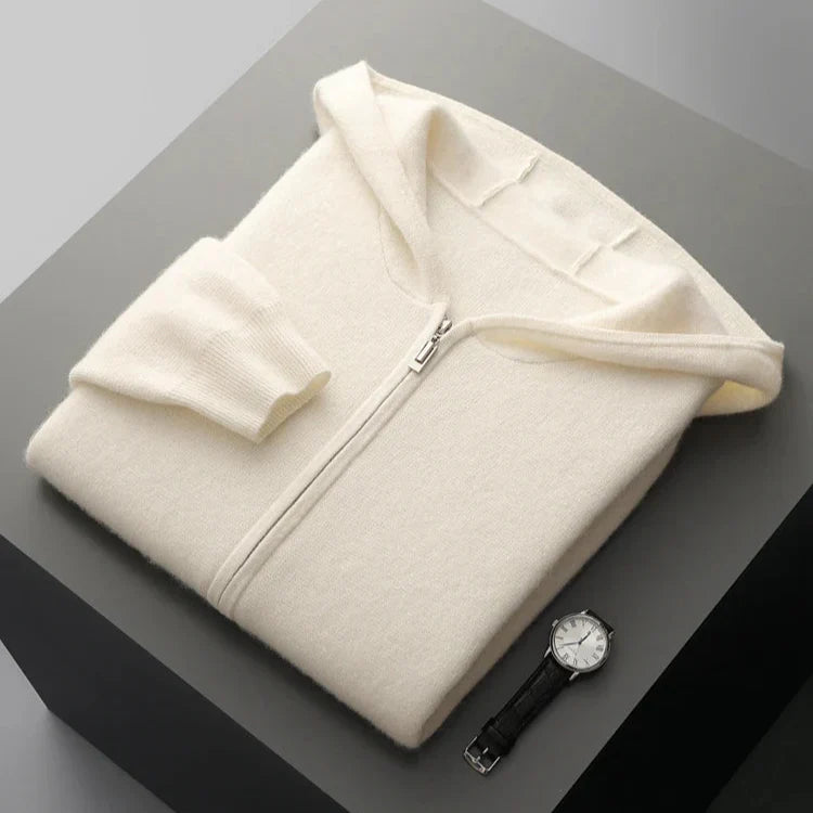 Caruso Cashmere Zip Hoodie