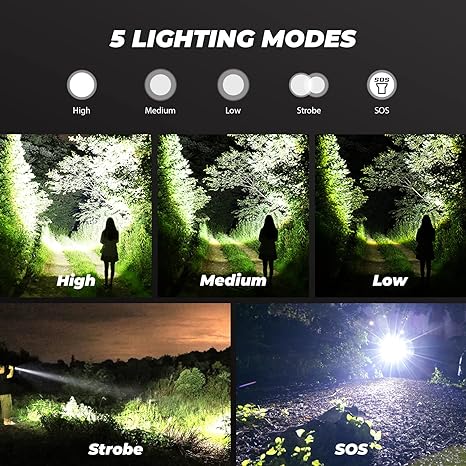 Tactical Waterproof X7 Flashlight