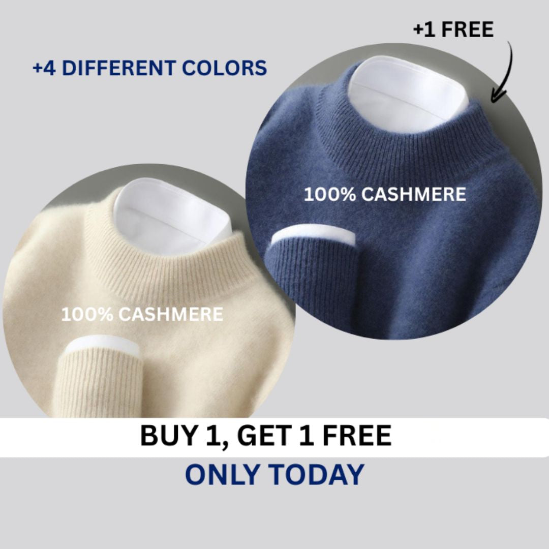 BUY 1, GET 1 FREE | 100% CASHMERE SWEATER THE ESSENTIALS