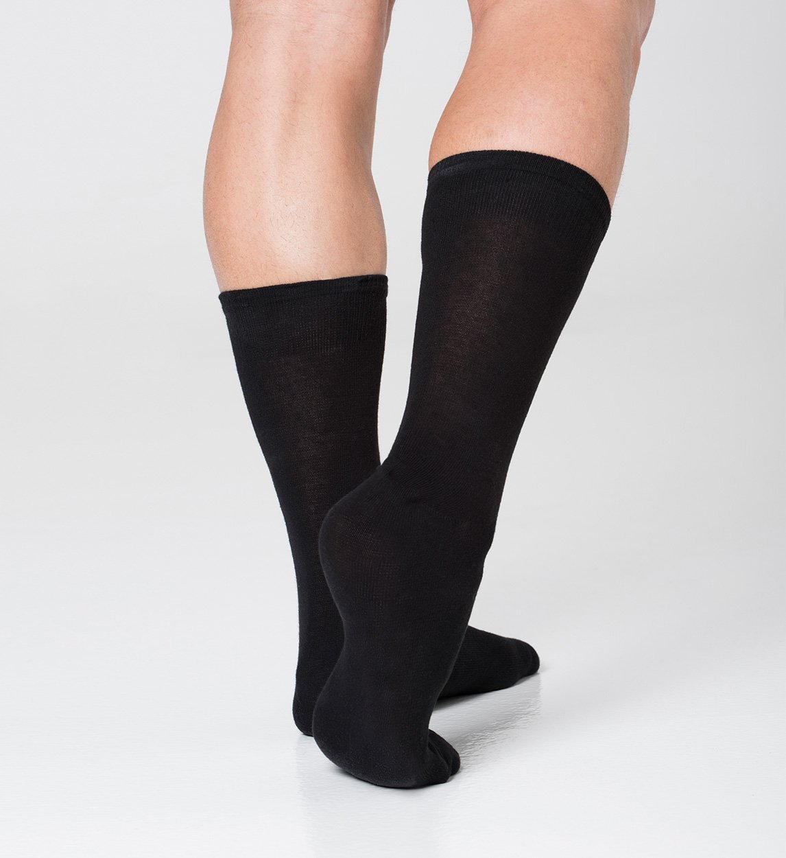 3-Pack Anti-Odor Executive Socks / Black